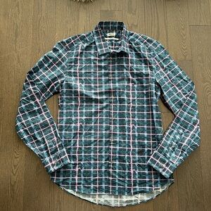 Kenzo Paris printed button up shirt 41/16